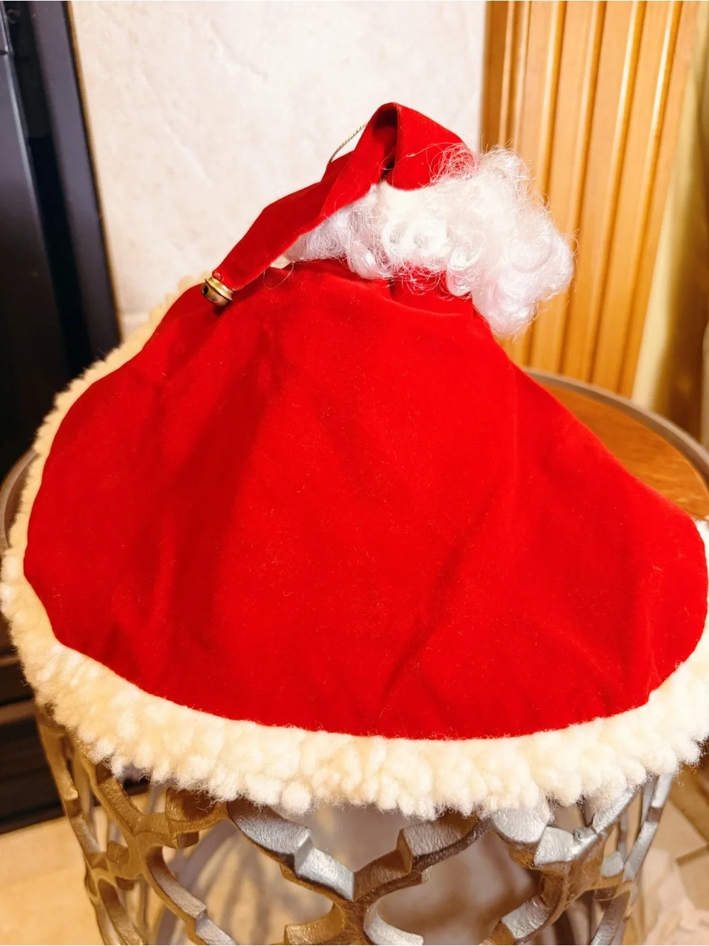 Vintage Santa Claus Shelf Sitter Pose-able Mantle Holiday Decor Ornament